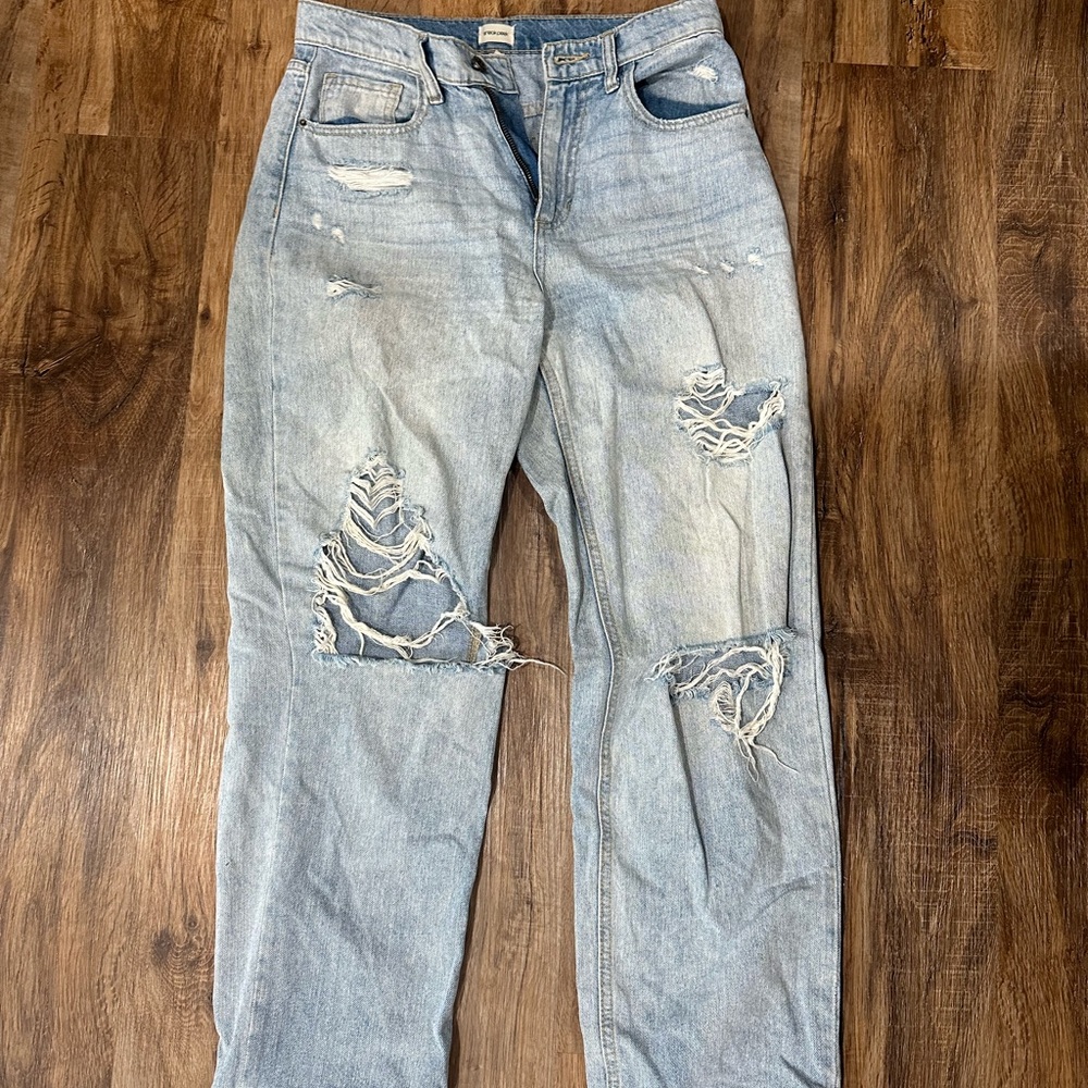 Sneak Peek Light Blue Denim Jeans